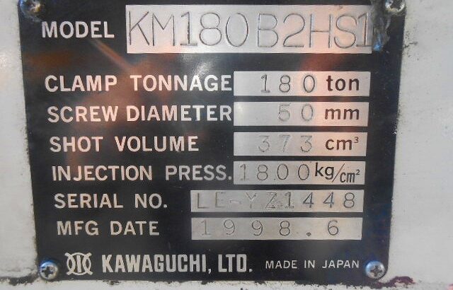 Kawaguchi KM180B2HS1, Year: 1998