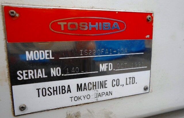 TOSHIBA IS220FA1-10A, Year 1991, screw 50㎜