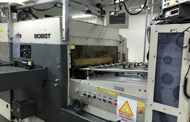 BOBST SP 102-CER, YEAR: 1990