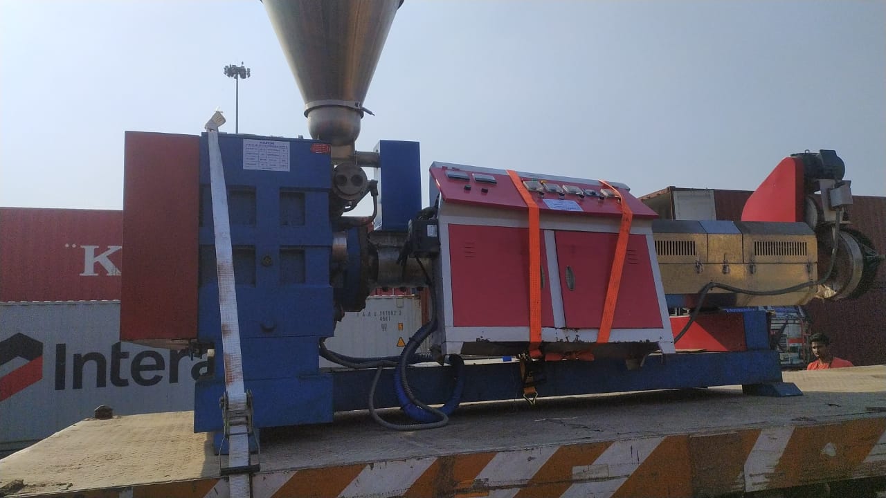 Complete single screw extruder line for sale